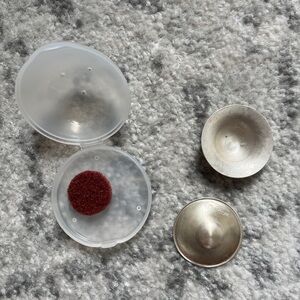 Silverettes nipple covers with case